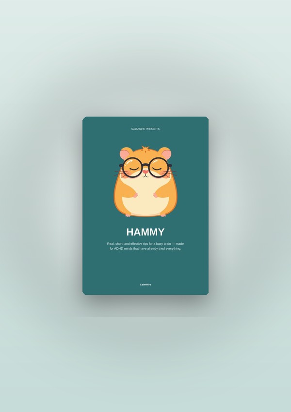 Hammy ebook cover mockup